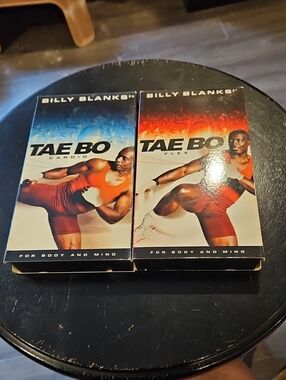 Tae Bo Exercise VHS Video Cassette Tapes - Used